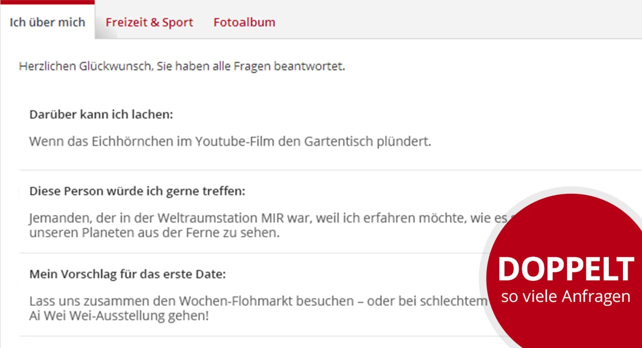 Profiltext: Vorlagen und Beispiele für die persönliche Beschreibung online dating profiltext beispiele