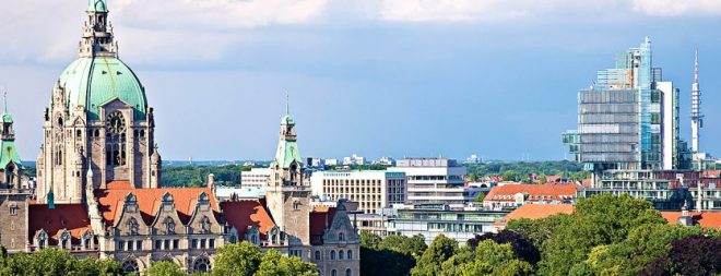 Singles in Hannover: Panoramabild Hannover von oben