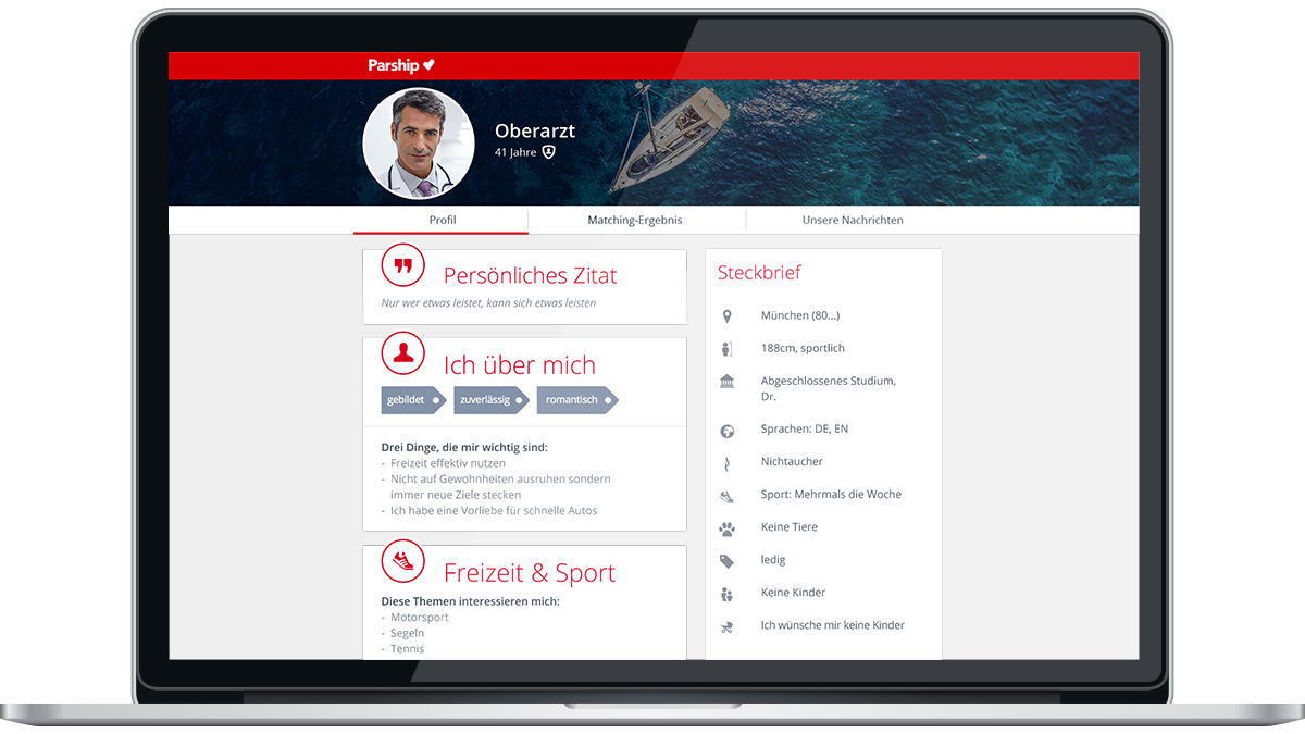 Gutes Online-Dating-Profil männlich
